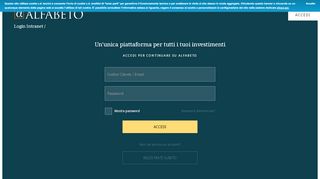 
                            10. Login Intranet - Alfabeto Fideuram