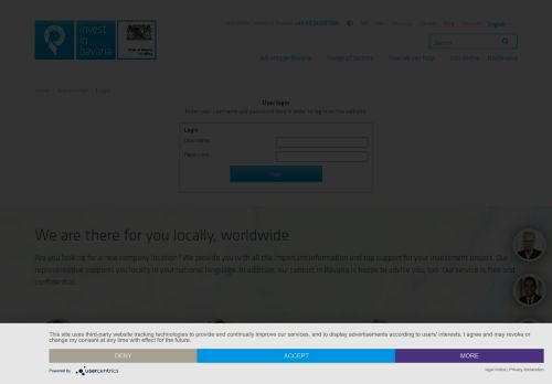 
                            6. Login - Invest in Bavaria