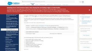 
                            8. Login IP Ranges in the Enhanced Profile User Interface