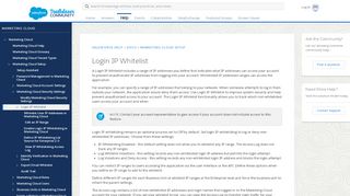 
                            9. Login IP Whitelist - Salesforce Help