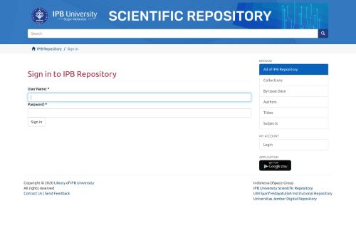 
                            4. Login - IPB Repository