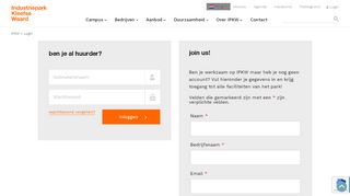
                            11. Login - IPKW - Industriepark Kleefse Waard