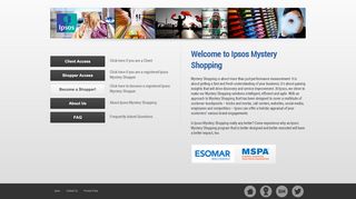 
                            2. Login - Ipsos Mystery Shopping