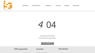 
                            4. Login - ISG Suisse