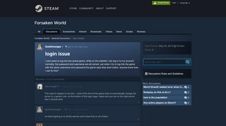 
                            3. login issue :: Forsaken World General Discussions - Steam Community