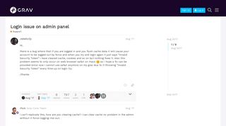 
                            1. Login issue on admin panel - Support - Grav Community Forum