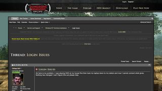 
                            6. Login issues - Dungeons and Dragons Online