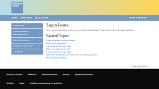 
                            8. Login Issues - Goldman Sachs