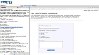 
                            3. Login Issues on Windows Domain Server