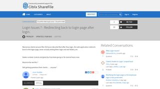
                            9. Login Issues ? - Redirecting back to login page after login. | Citrix ...
