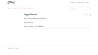 
                            10. Login Issues – RightNow Media @Work