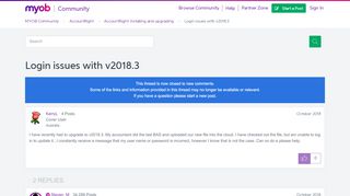 
                            10. Login issues with v2018.3 - MYOB Community