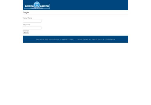 
                            6. Login - - Istituto Cortivo