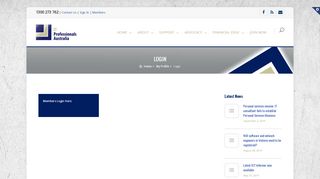 
                            6. Login - IT Professionals Australia