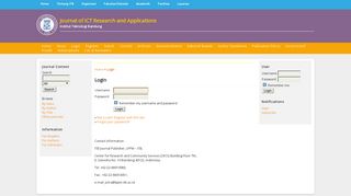 
                            10. Login - ITB Journal