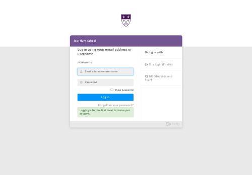 
                            6. Login - Jack Hunt School