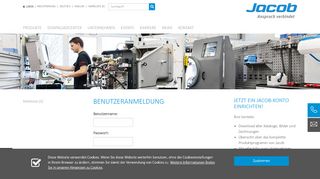 
                            11. Login - Jacob GmbH