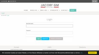 
                            9. Login - Jacoby-GM Pharma GmbH