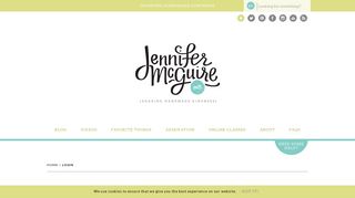 
                            3. Login - Jennifer McGuire Ink