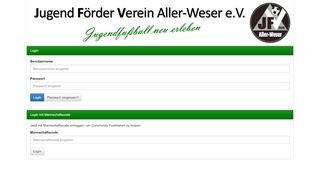 
                            5. Login | JFV Aller-Weser