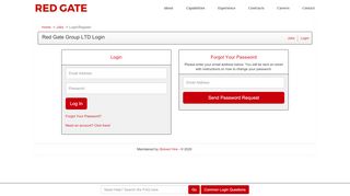 
                            8. Login - Job Listings - Red Gate Group LTD Jobs - iSolved Hire