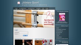 
                            7. Login - Jöbkes Sport