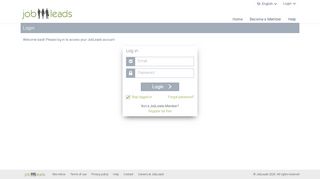 
                            1. Login - JobLeads