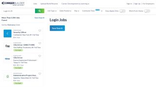 
                            9. Login Jobs - Apply Now | CareerBuilder