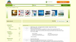 
                            10. Login Jobs | Gumtree Classifieds Singapore