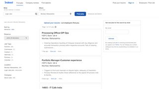 
                            13. Login Jobs Jobs in Mumbai, Maharashtra - February 2019 | Indeed.co.in