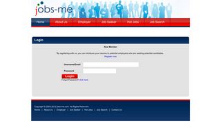 
                            7. Login | JobsMe