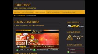 
                            5. LOGIN JOKER888 | JOKER888