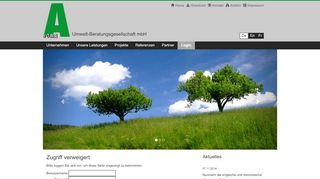 
                            3. Login | JOMA-Umwelt-Beratungsgesellschaft mbH