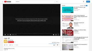 
                            3. Login JSF - YouTube