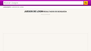 
                            5. Login - Juegos Juegosipo