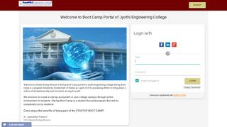 
                            7. Login - Jyothi Engineering College - Kerala Startup Mission