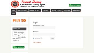 
                            5. Login – Kampung Paytren