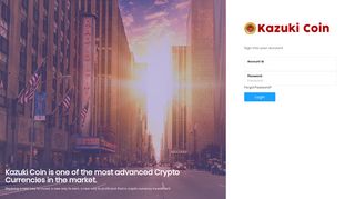 
                            1. Login - Kazuki Coin