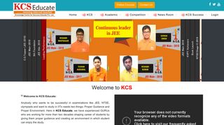 
                            1. Login - KCS Educate Pvt Ltd