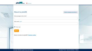 
                            2. Login ke jobsDB | jobsDB Indonesia