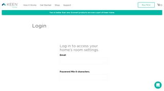 
                            13. Login – Keen Home