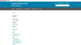 
                            8. Login | Kennedy Elementary School