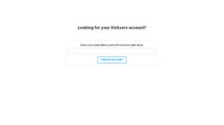 
                            2. Login - kickservapp.com