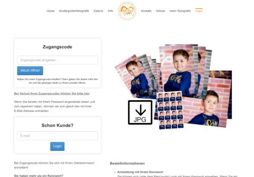 
                            1. Login - Kindergartenfotografie-Kleinen