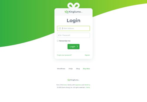 
                            1. Login - KingSumo Giveaways