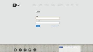 
                            4. Login - kLab | Open Space for IT Entrepreneurs