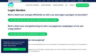 
                            5. Login klanten - Vlaams EnergieBedrijf