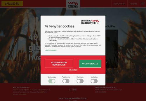 
                            1. Login - Klasselotteriet