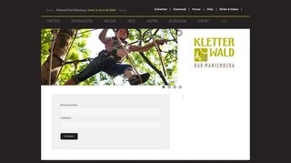 
                            2. Login - Kletterwald Bad Marienberg