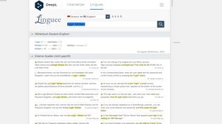 
                            11. Login klicken - Englisch-Übersetzung – Linguee Wörterbuch